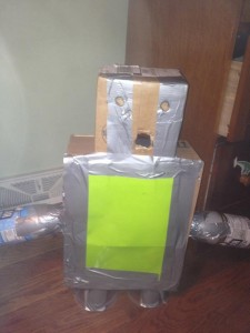 A New Years Robot robot