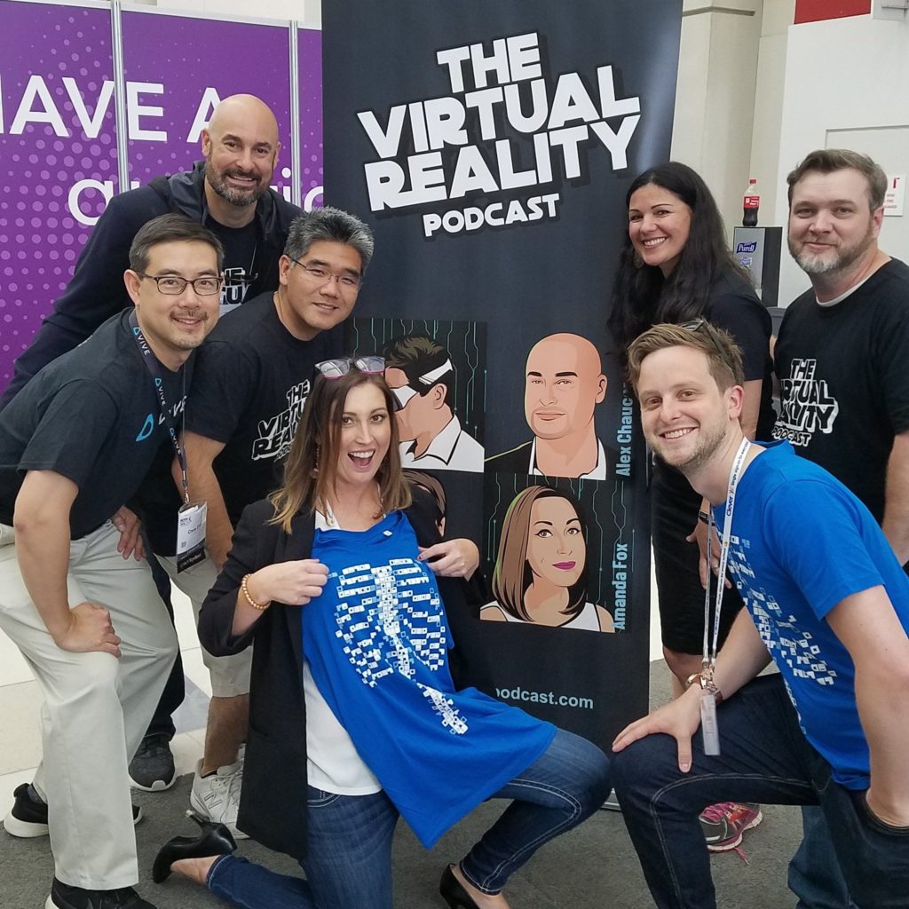 Group Photo After ISTE VR Podcast Popup